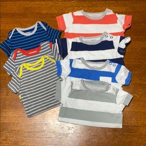Carter’s striped onesie bundle